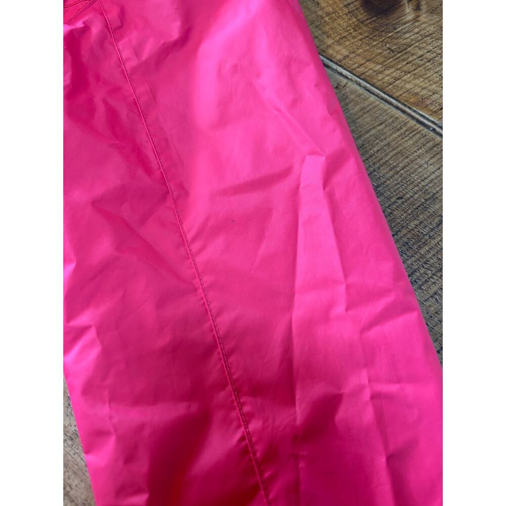 Columbia Omni Tech Girls Hot Pink Full Zip Hooded Windbreaker Jacket Size 18/20 - Picture 8 of 10